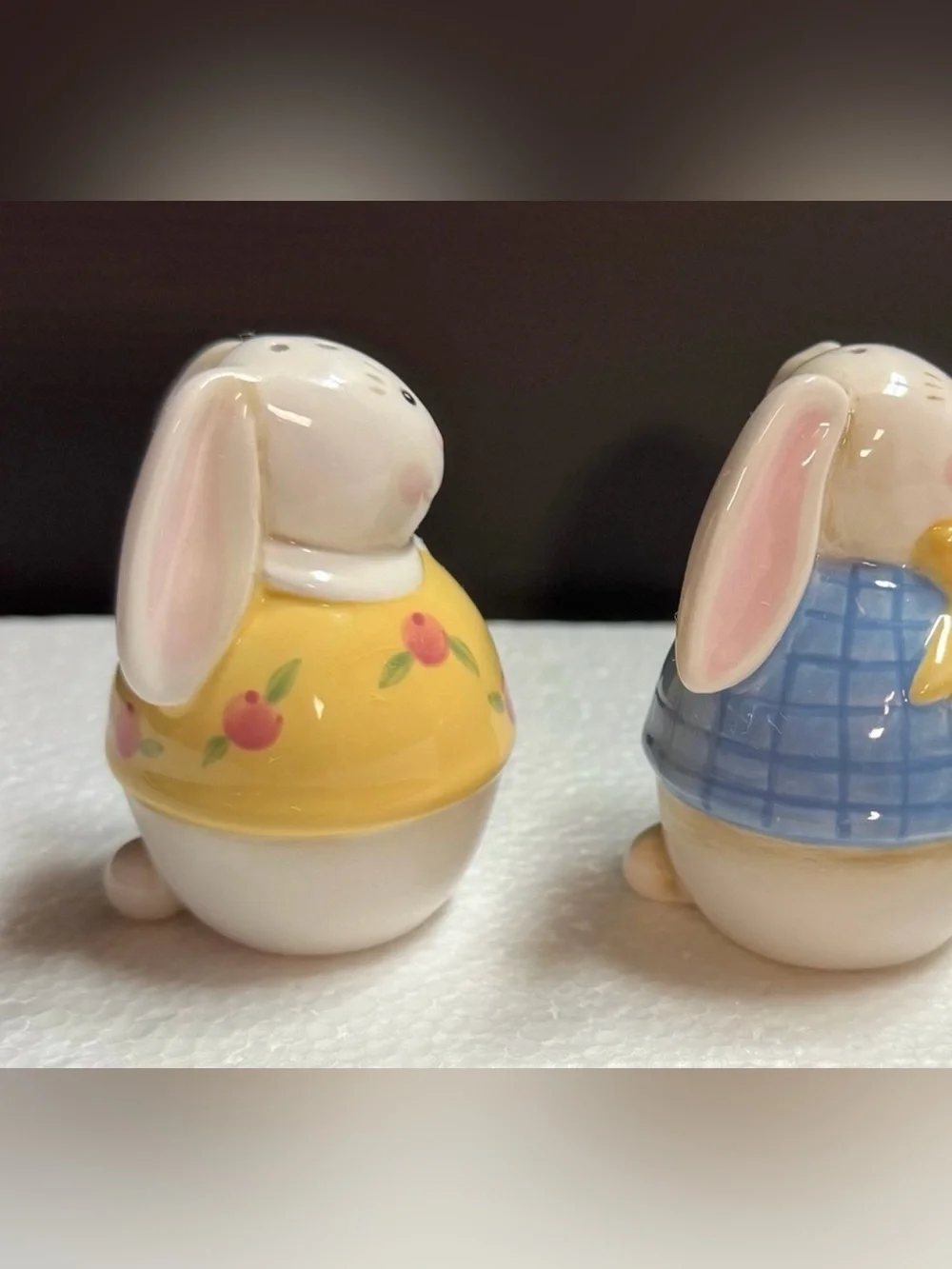 Sandi Gore Charming Bunny Salt and Pepper Shaker Set